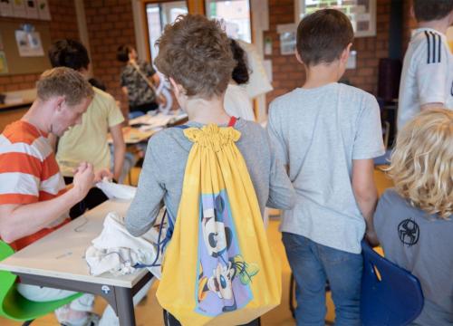 Workshop pillowcase-backpack